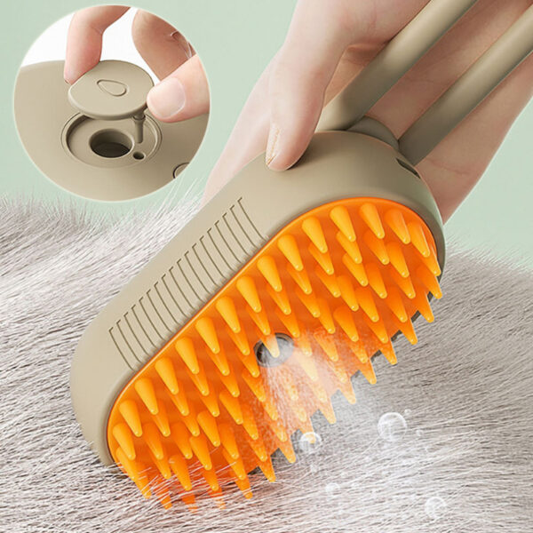 Cat Steam Brush Steamy Dog Brush 3 In 1 Electric Spray - Image 7