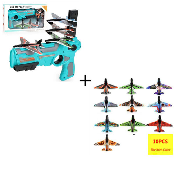 Children's Outdoor Boy Toys Hand Throwing Spin Glider Model Launcher - Image 4