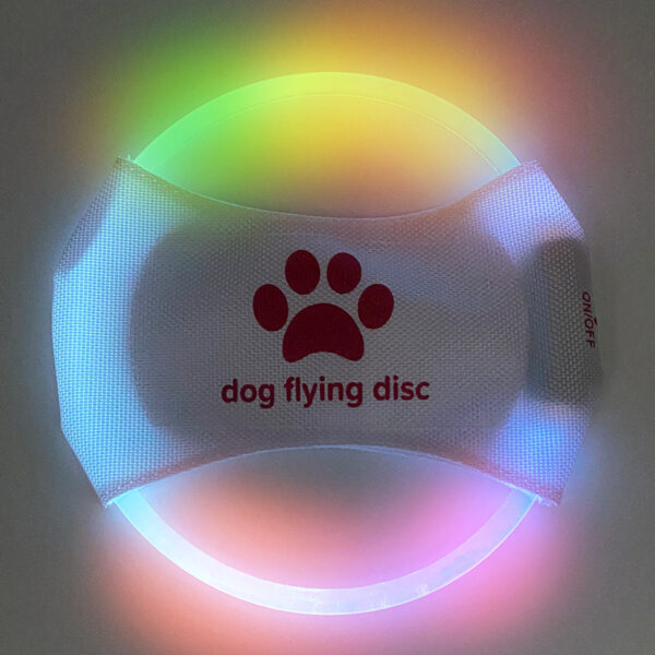Dog Flying Discs Light Glowing LED - Image 2
