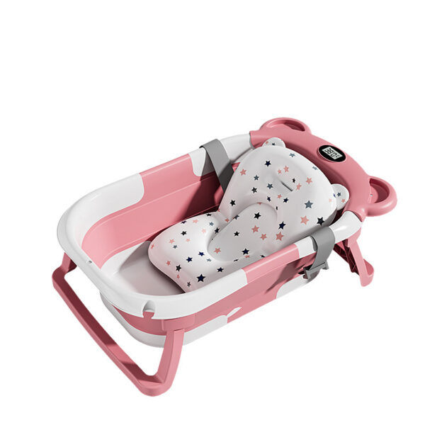 Household Newborn Baby Bathtub Temperature-sensing Bathtub - Image 3