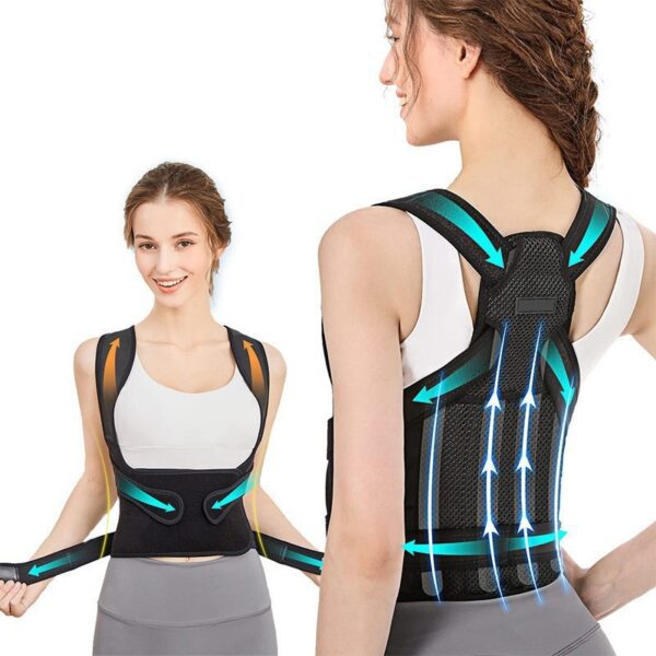 Back Posture Correction Belt Invisible Anti-Humpback Orthotics Band - Image 4