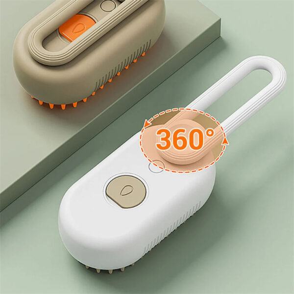 Cat Steam Brush Steamy Dog Brush 3 In 1 Electric Spray - Image 9