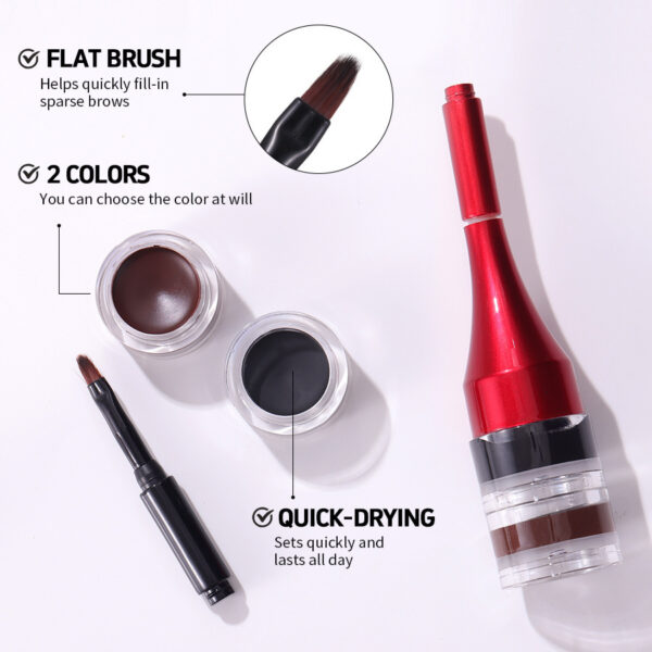 Multifunctional Waterproof Smooth Not Smudge Eyeliner Eybrow Pencile